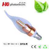 led调光蜡烛灯,新款LED蜡烛灯,3W蜡烛灯
