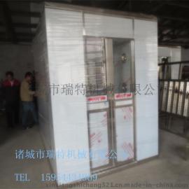 QS认证冷轧钢板烤漆风淋室 不锈钢风淋室 风淋门 单人三吹风淋室