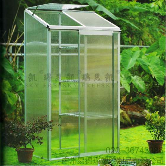 中小型阳光温室花棚 多肉植物花卉暖房 阳光板家庭花房 组装式小温室