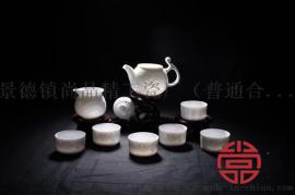定制加字陶瓷茶具厂家