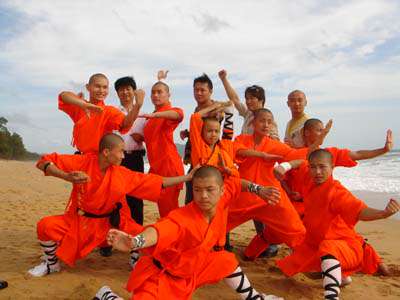 少林寺十八铜人武术演出