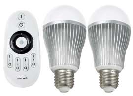 led 2.4g遥控分组调光调色温球泡