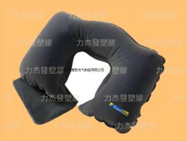 PVC充气植绒枕头