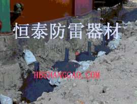 圆柱接地模块的降阻安装方法