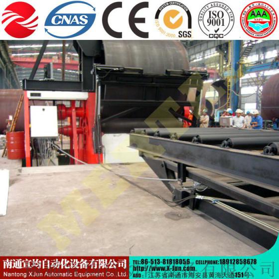 南通宣均自动化MCLW12CNC-60X3500全自动四辊卷板机床