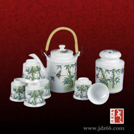 福利礼品陶瓷工艺品  功夫陶瓷茶具 高中档陶瓷茶具厂家