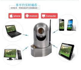 海伊视讯 M91工地网络监控 手机远程监控 960P 130万像素 4G高清布控球