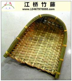 江桥竹藤生态装饰工艺品厂家为全国酒店餐厅专业定做民间手工艺竹编簸箕、特色创意餐饮餐具