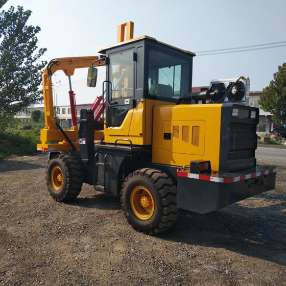 山东彤昭厂家新款热销高速公路护栏打桩机价格