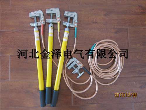 金泽电气厂家供应平口螺旋接地棒母排接地线