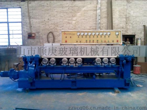 广东佛山二手玻璃磨边机新海岸机261玻璃直线斜边机