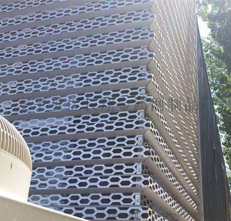 长城哈弗专用外墙冲孔板装饰穿孔铝板