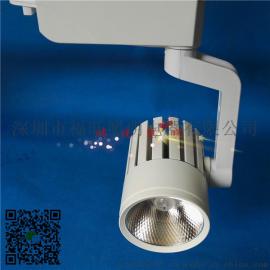 防水防潮LED轨道射灯促销20w30w40w聚光LED导轨灯