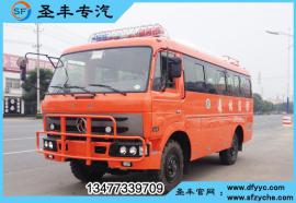 东风四驱越野客车_四驱森林消防客车
