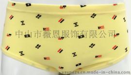 小榄内裤,薇恩服饰,橙子家族大中女童纯棉三角内裤