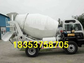 混凝土自动上料搅拌运输车 四不像搅拌运输自卸车