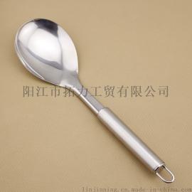 厂家直销创意款地摊货跑江湖日用产品不锈钢厨房饭勺 勺子