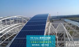 南通太阳能发电｜工厂超市200KW/500KW屋顶太阳能发电系统