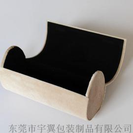 手工眼镜盒  绒毛手工眼镜盒 太阳眼镜盒 高质量批发手工眼镜盒