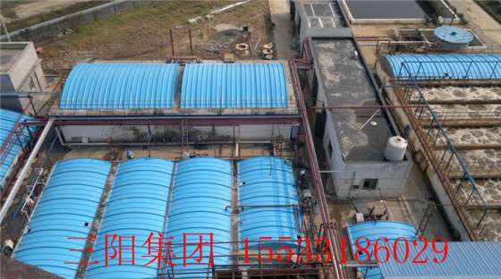 玻璃钢拱形加盖 玻璃钢集气罩 污水处理罩 煤矿集气罩 大跨