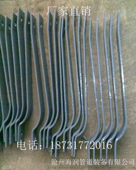 厂家现货销售管道管夹 化工部标准 西北院标准管道管夹