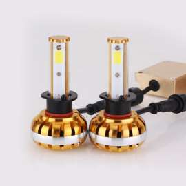 汽车led前大灯 远光近光 灯泡带解码30W 9005 H1 H11 H7 H3 9012