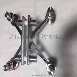 耀恒不锈钢驳接爪玻璃雨棚 专用爪件