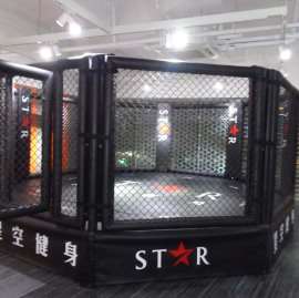 Rubagym/乐百健半米一米高台格斗笼 专业MMA UFC综合八角格斗笼子 大小颜色均可订做