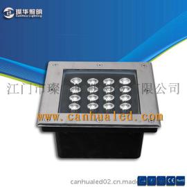 璨华3W4W5W6W9W12W16W18W户外方形景观地埋射灯，LED大功率地埋灯，景观亮化地埋灯