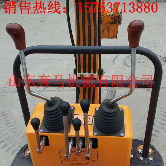 挖化粪池 小型履带式液压挖掘机 微型挖掘机 奔马果园挖掘机