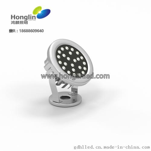 24W全304不锈钢水下灯