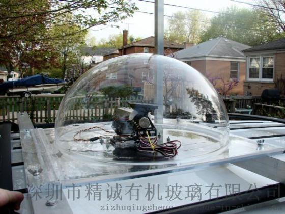 圣诞节装饰大肚子球罩 直径2米亚克力透明空心加大半球罩