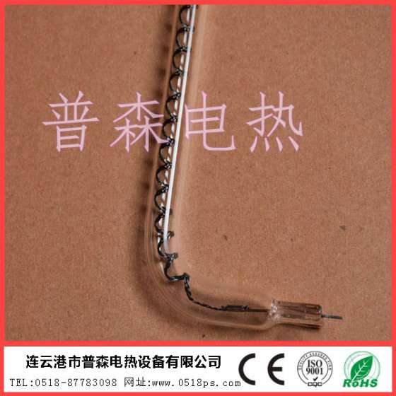 食品机械长U形碳纤维透明石英加热管