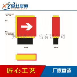 中国石油加油站出入口标识灯箱进出口箭头指示灯箱亚克力吸塑灯箱