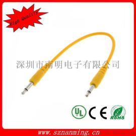 定制长度  公对公 3.5mm音频线 2节 3节 4节 电脑音频线 aux音频线