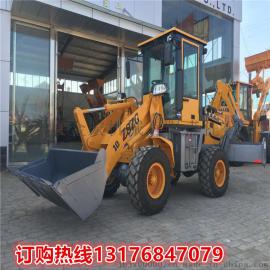两头忙装土挖沟用挖掘铲车型号录像