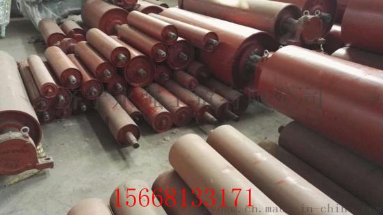 矿用挂胶滚筒  济宁矿用滚筒   大型滚筒