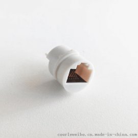 RJ45 圆形网口圆形插座8P8C