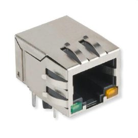 厂家直销74990111215百兆RJ45连接器