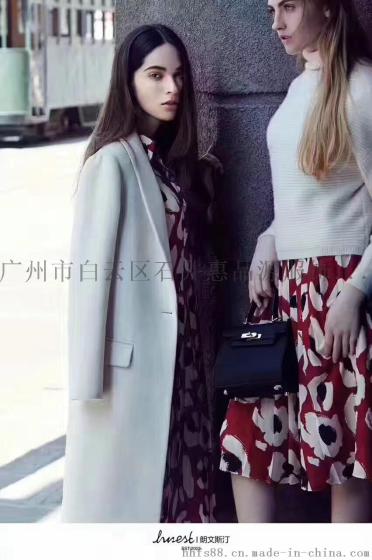 朗文斯汀杭州一线女装品牌折扣17时尚冬装专柜库存尾货货源批发 杭州大牌女装尾货