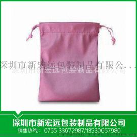 长期供应 电子产品绒布袋 绒布束口袋定做 绒布包装袋