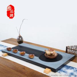 石谛乌金石茶盘 SD-B013（康庄大道）