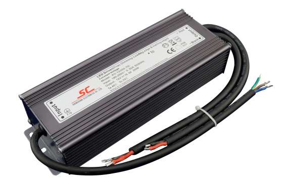 圣昌LED调光电源 200W 12V 24V PWM输出恒压防水可控硅前后沿调光