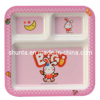 儿童三格餐皿BG823