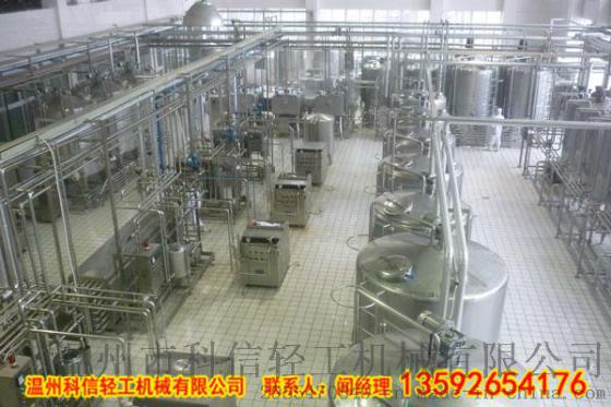 玻璃瓶牛奶生产线 小型牛奶加工设备（5000型）牛奶无菌灌装机