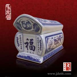 陶瓷骨灰盒，景德镇陶瓷骨灰盒批发厂家