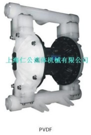 聚偏氟乙烯气动隔膜泵RG40，RGB5A11，3/4塑料消声器