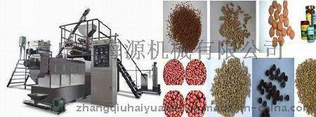 热带鱼饲料膨化机双螺杆湿法