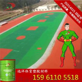 篮球场透气型13mm塑胶跑道 EPDM运动地胶 常州厂家施工