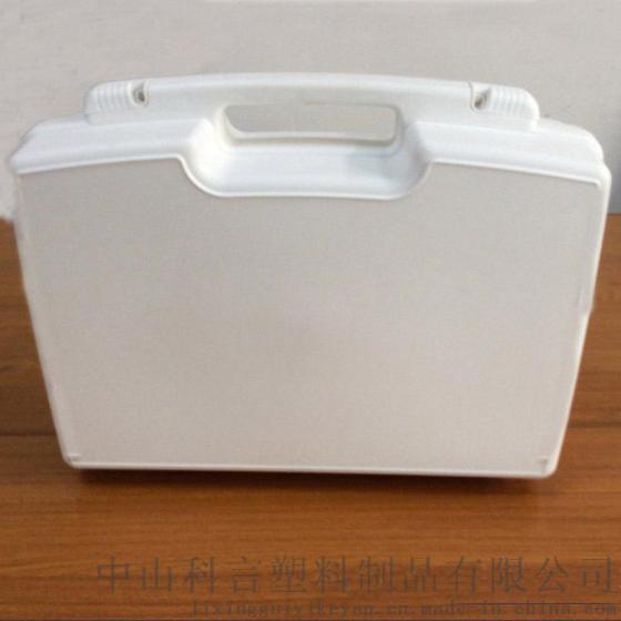 ky006 430*310*120mm 白色 供应优质环保烧考配件工具箱 电工配件手提塑料箱,航空配件安全防护箱